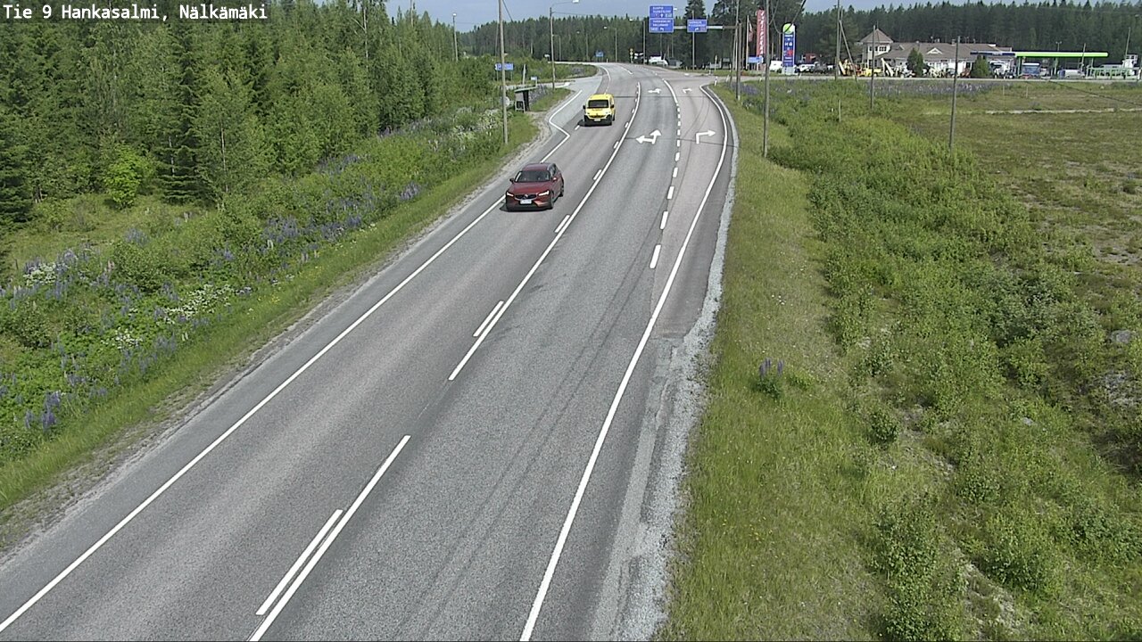 Kelikamerat Kuva Tie 9 Hankasalmi, Nälkämäki, Hankasalmi, Keski-Suomi