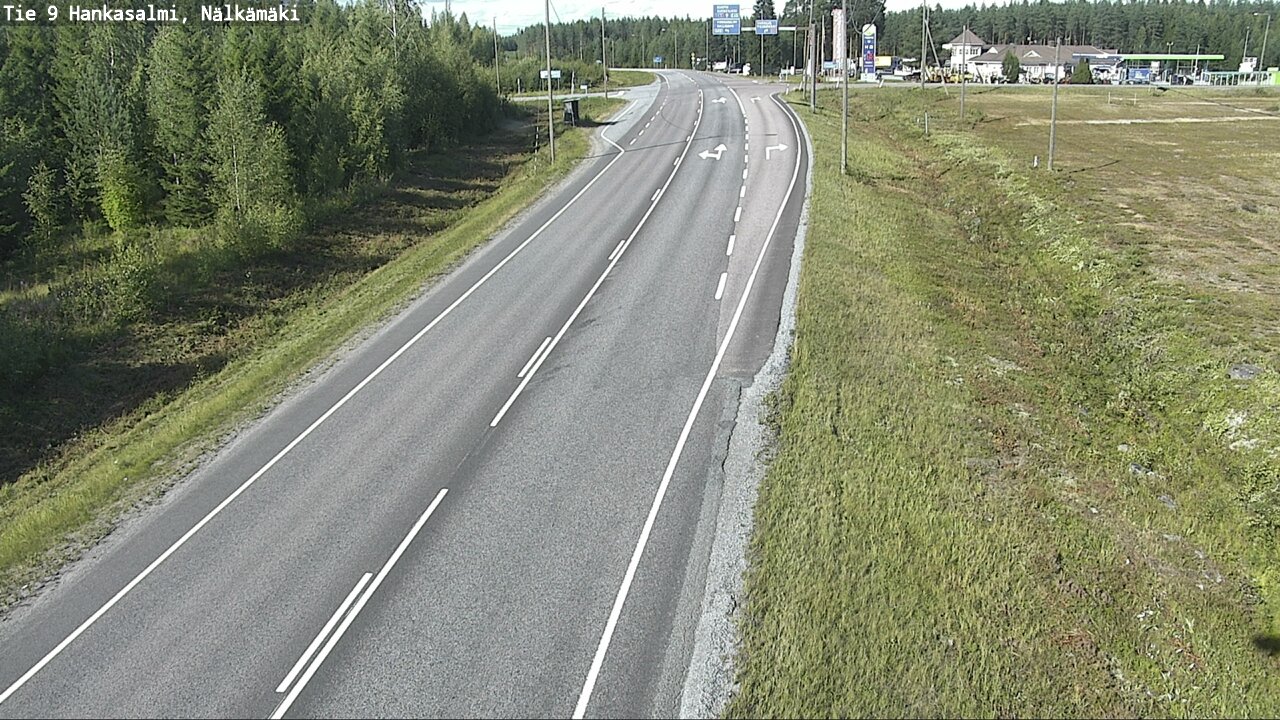 Kelikamerat Kuva Tie 9 Hankasalmi, Nälkämäki, Hankasalmi, Keski-Suomi
