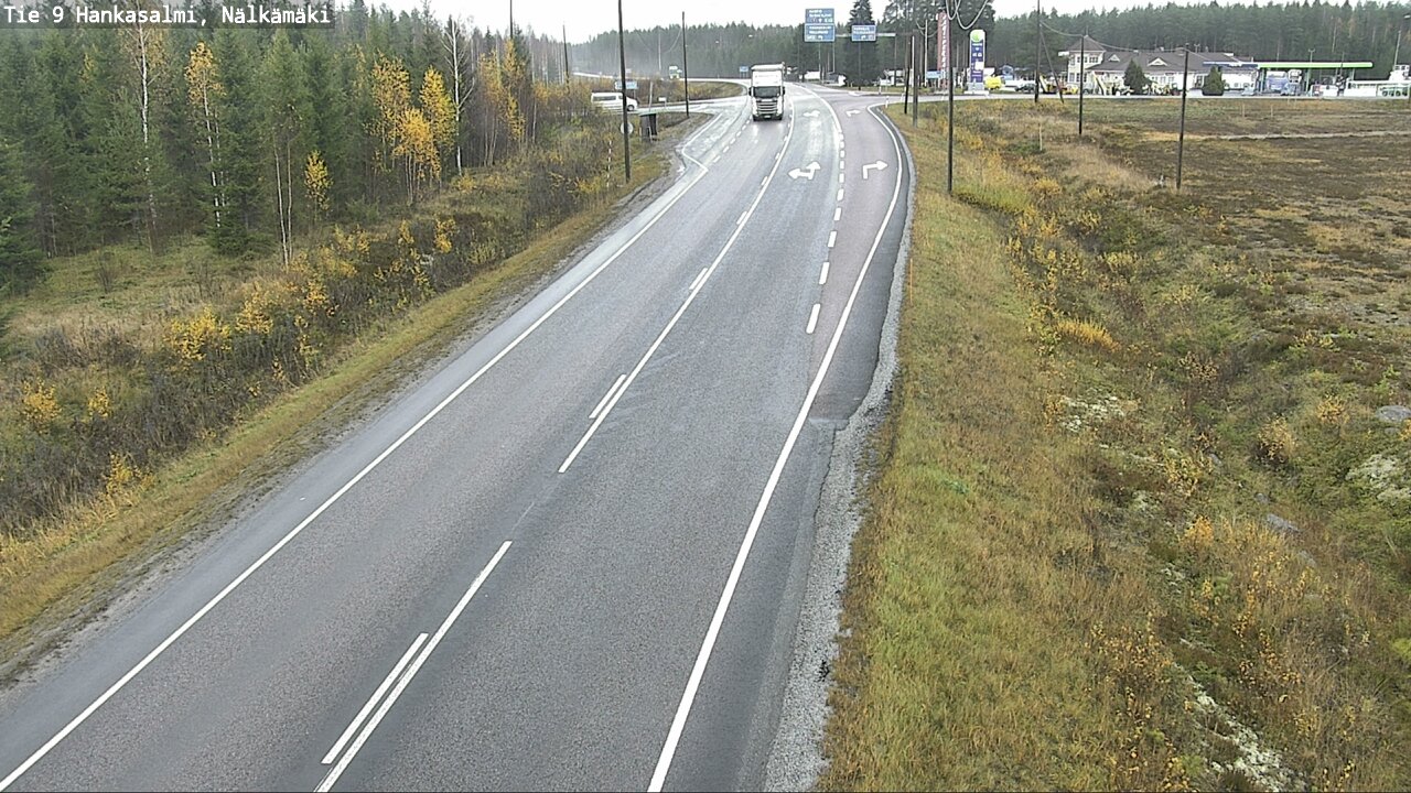 Kelikamerat Kuva Tie 9 Hankasalmi, Nälkämäki, Hankasalmi, Keski-Suomi