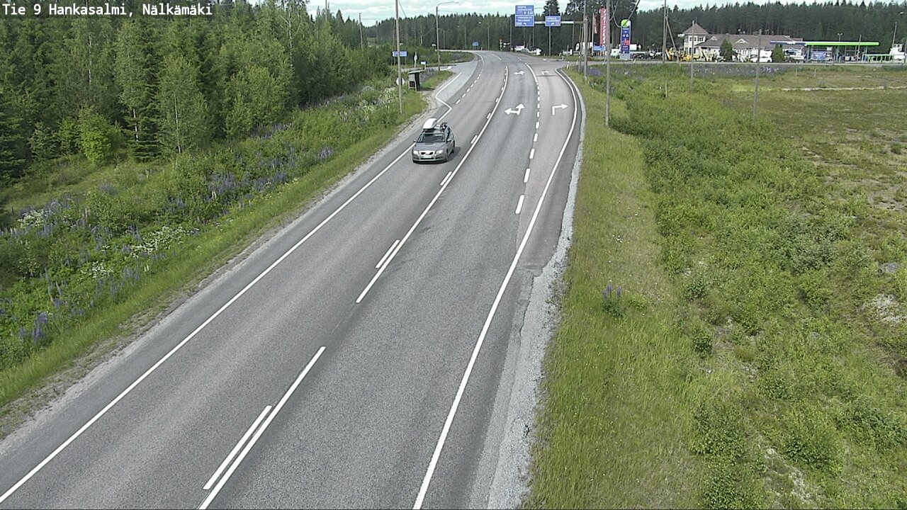 Kelikamerat Kuva Tie 9 Hankasalmi, Nälkämäki, Hankasalmi, Keski-Suomi