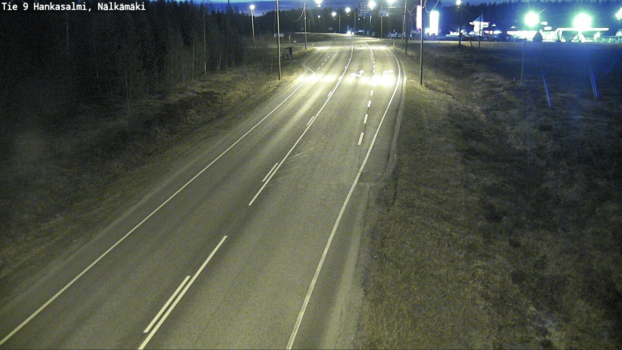 Weather Camera Image Road 9 Hankasalmi, Nälkämäki, Hankasalmi, Keski-Suomi