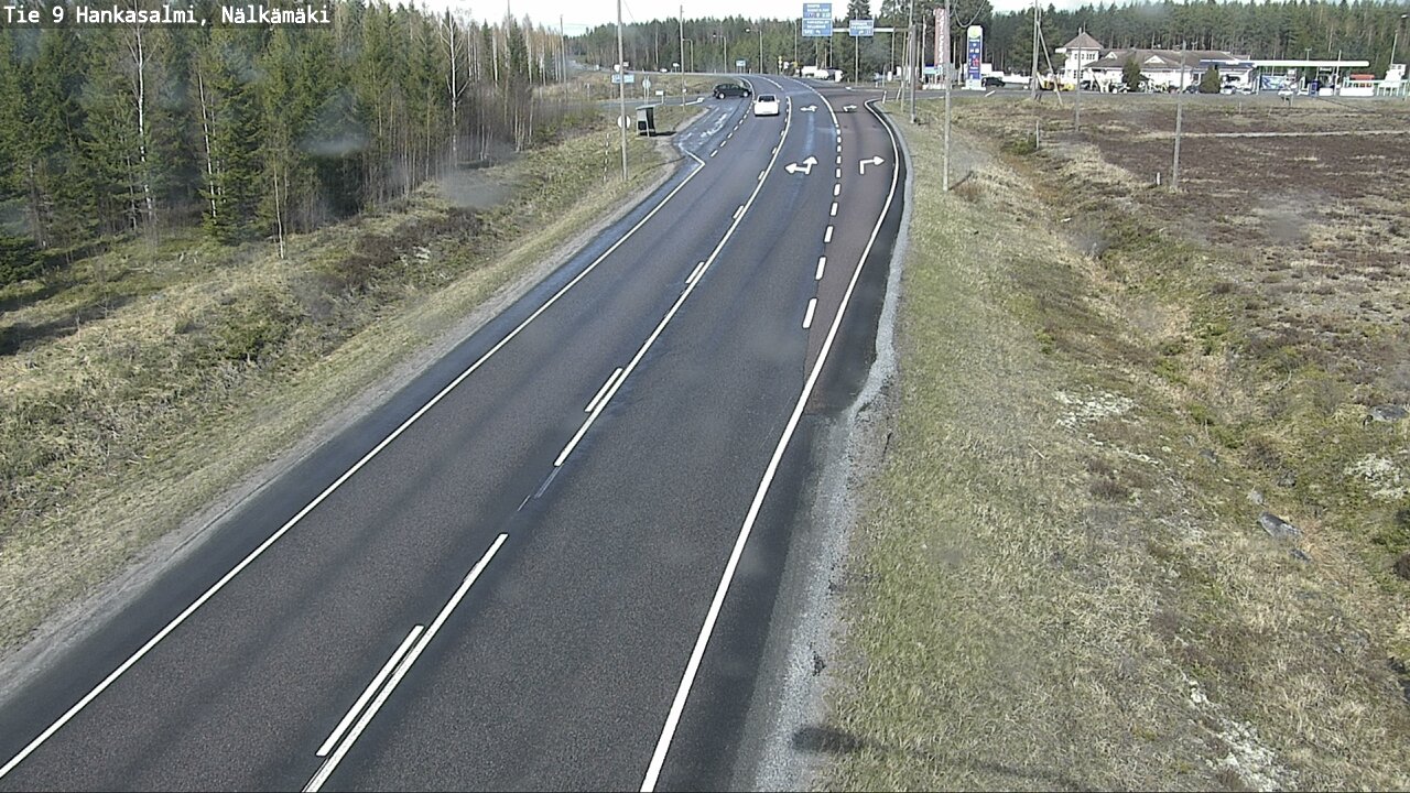Weather Camera Image Road 9 Hankasalmi, Nälkämäki, Hankasalmi, Keski-Suomi