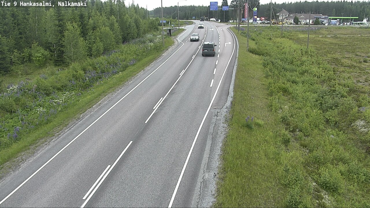 Kelikamerat Kuva Tie 9 Hankasalmi, Nälkämäki, Hankasalmi, Keski-Suomi