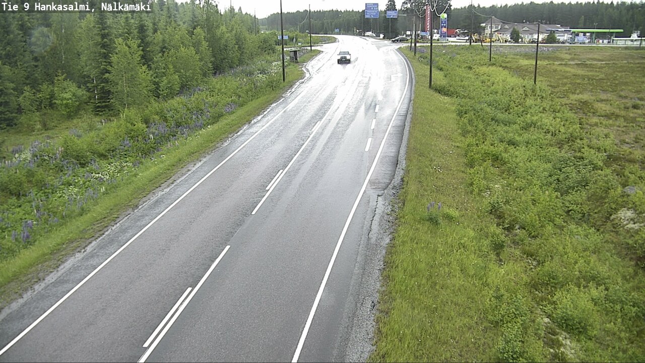 Kelikamerat Kuva Tie 9 Hankasalmi, Nälkämäki, Hankasalmi, Keski-Suomi