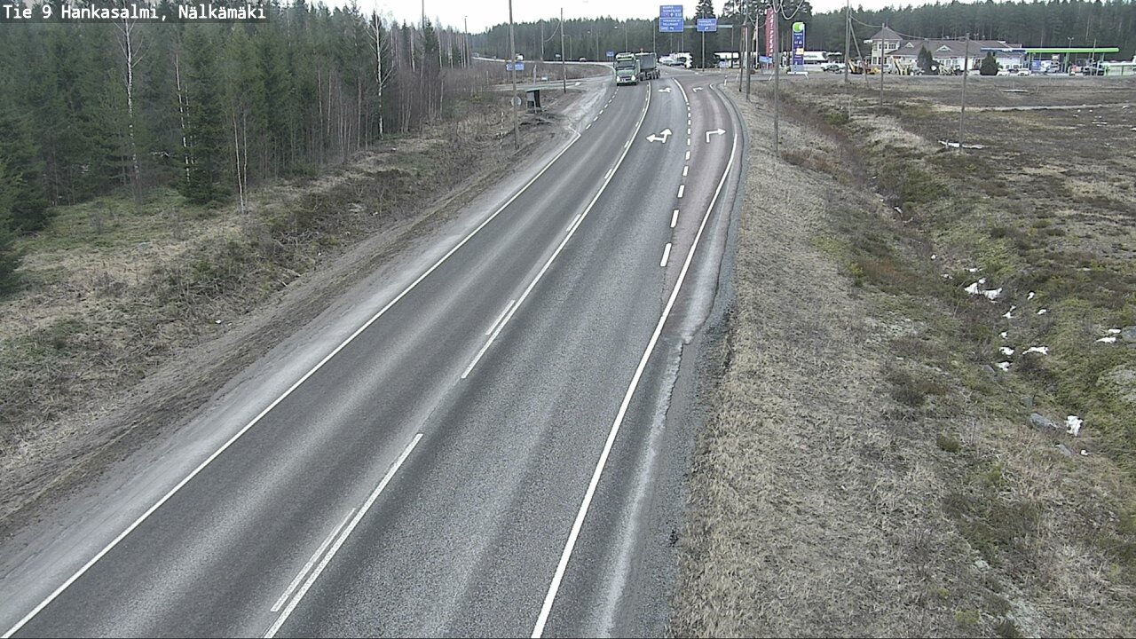 Kelikamerat Kuva Tie 9 Hankasalmi, Nälkämäki, Hankasalmi, Keski-Suomi