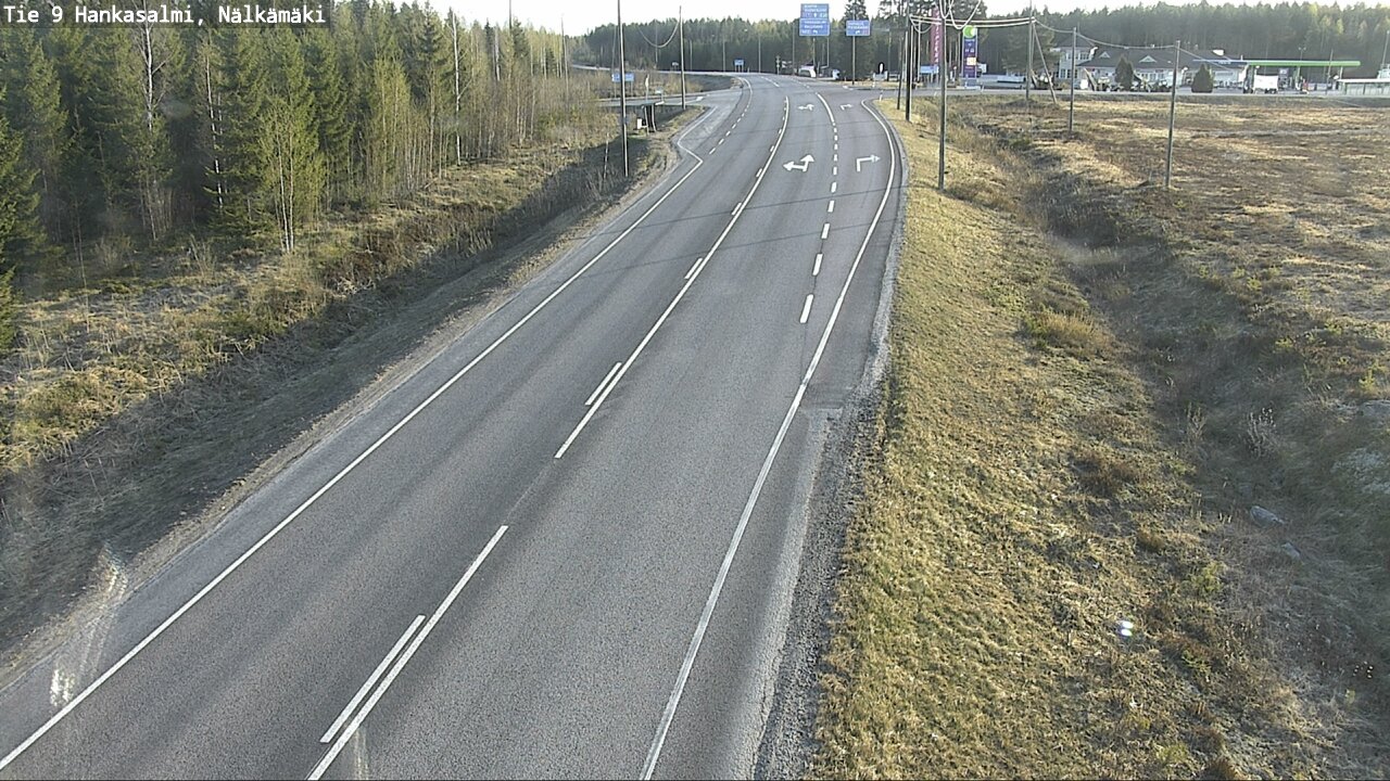 Kelikamerat Kuva Tie 9 Hankasalmi, Nälkämäki, Hankasalmi, Keski-Suomi