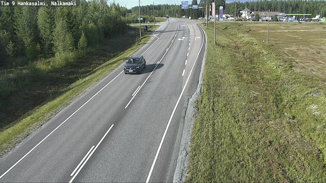 Kelikamerat Kuva Tie 9 Hankasalmi, Nälkämäki, Hankasalmi, Keski-Suomi