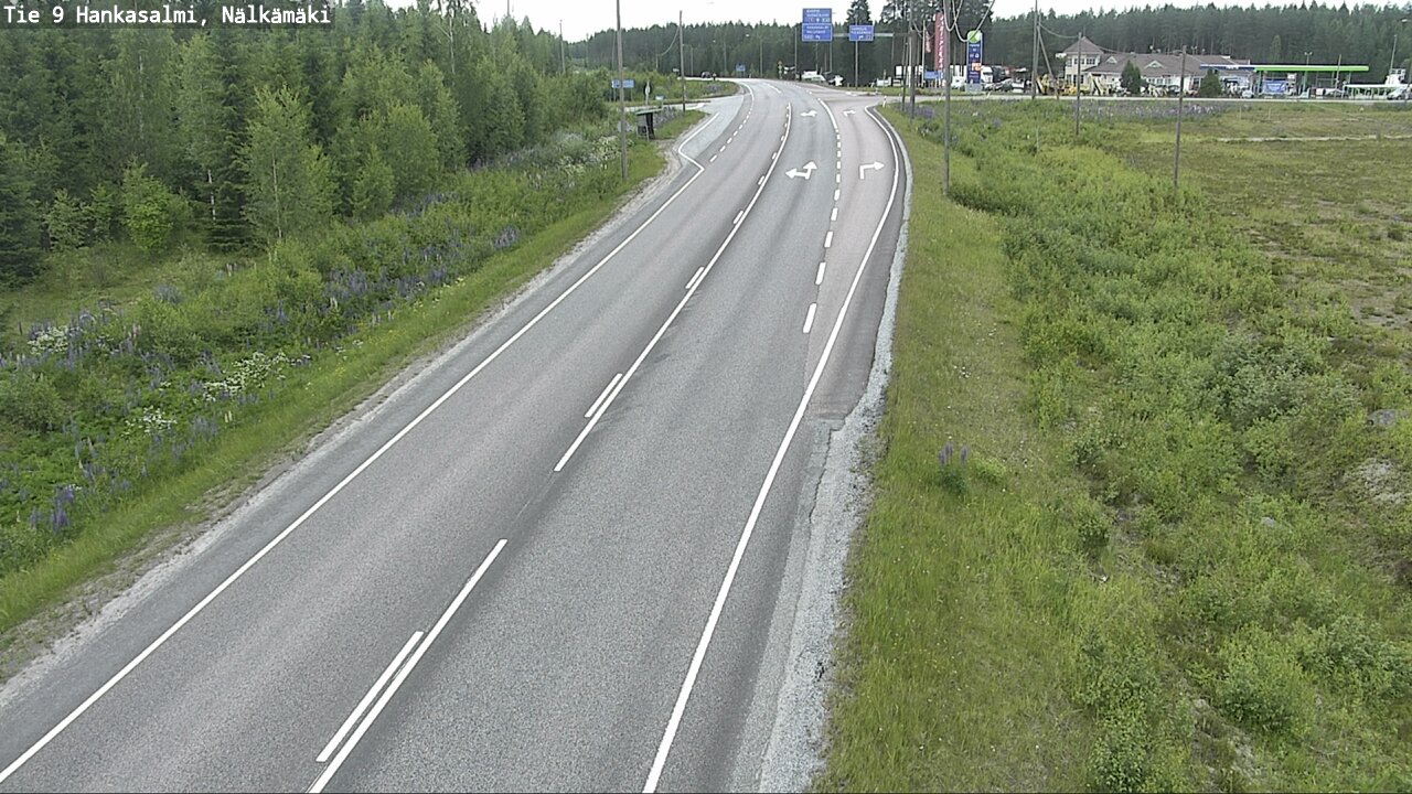 Kelikamerat Kuva Tie 9 Hankasalmi, Nälkämäki, Hankasalmi, Keski-Suomi