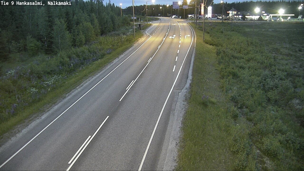 Kelikamerat Kuva Tie 9 Hankasalmi, Nälkämäki, Hankasalmi, Keski-Suomi