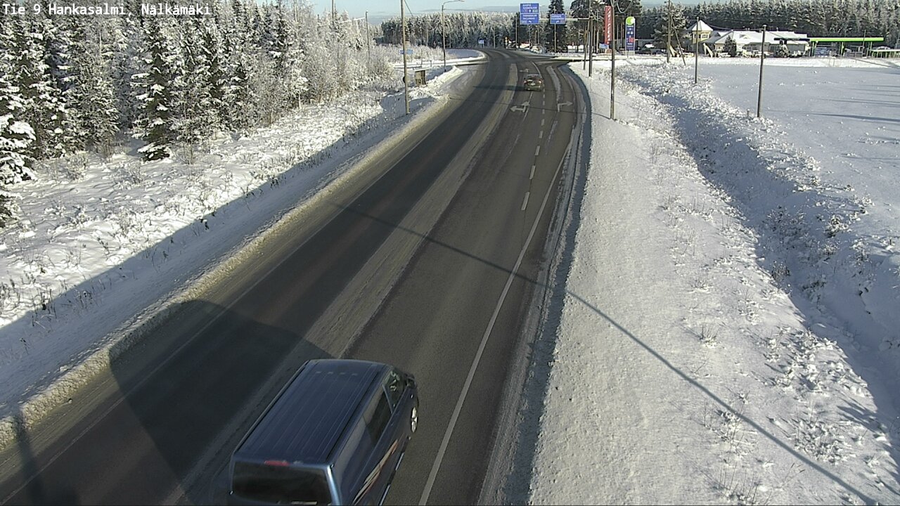 Weather Camera Image Road 9 Hankasalmi, Nälkämäki, Hankasalmi, Keski-Suomi