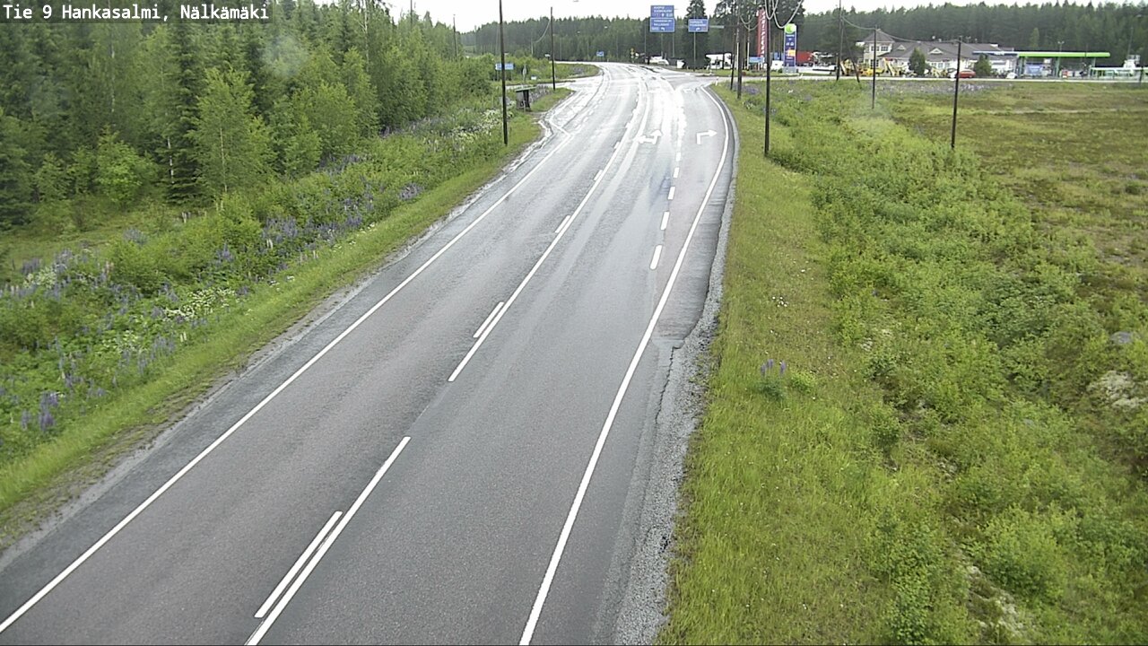 Kelikamerat Kuva Tie 9 Hankasalmi, Nälkämäki, Hankasalmi, Keski-Suomi