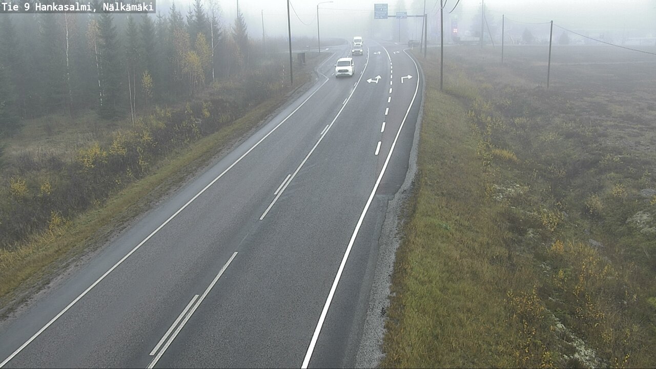 Kelikamerat Kuva Tie 9 Hankasalmi, Nälkämäki, Hankasalmi, Keski-Suomi