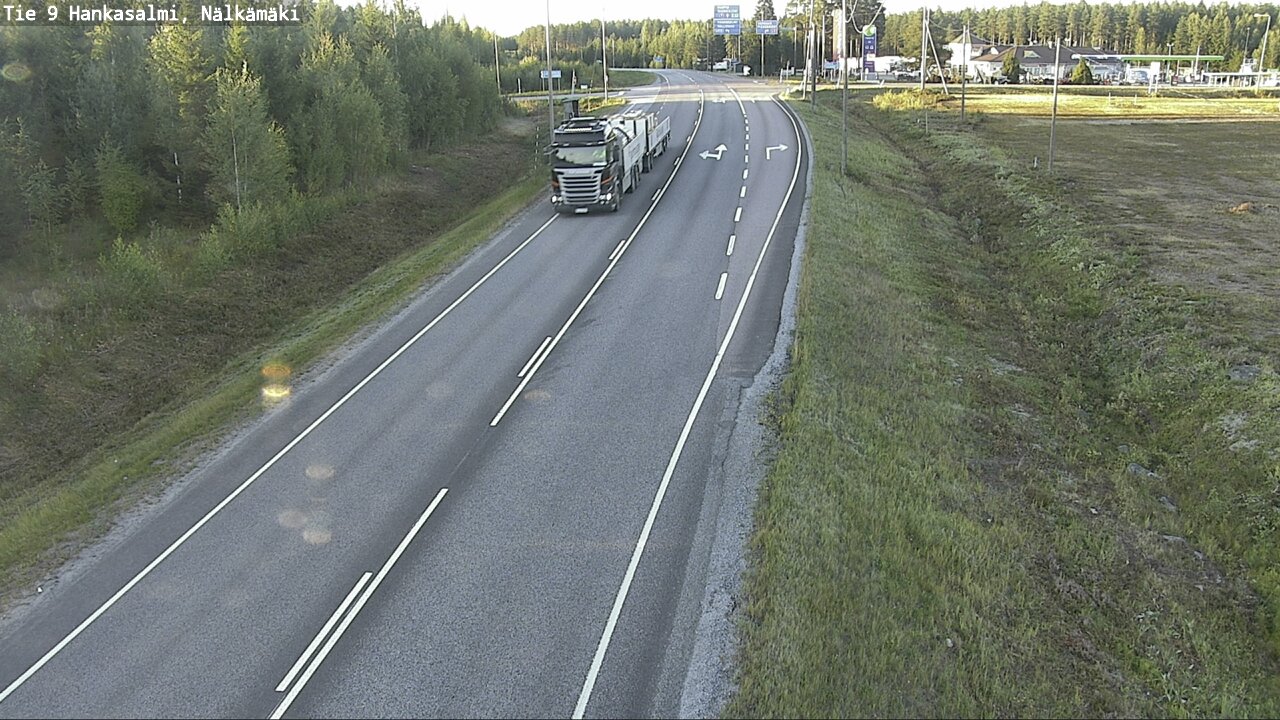 Kelikamerat Kuva Tie 9 Hankasalmi, Nälkämäki, Hankasalmi, Keski-Suomi