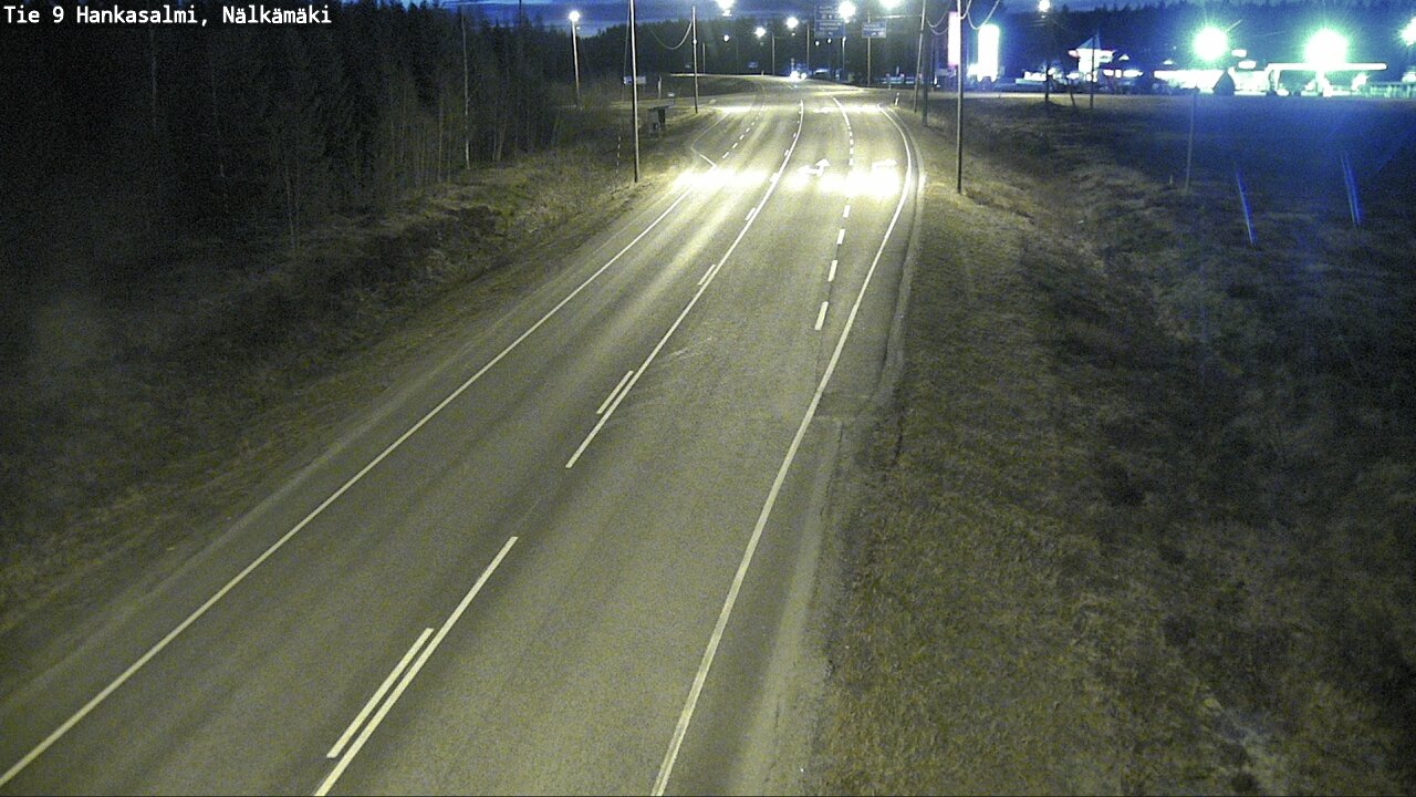 Weather Camera Image Road 9 Hankasalmi, Nälkämäki, Hankasalmi, Keski-Suomi