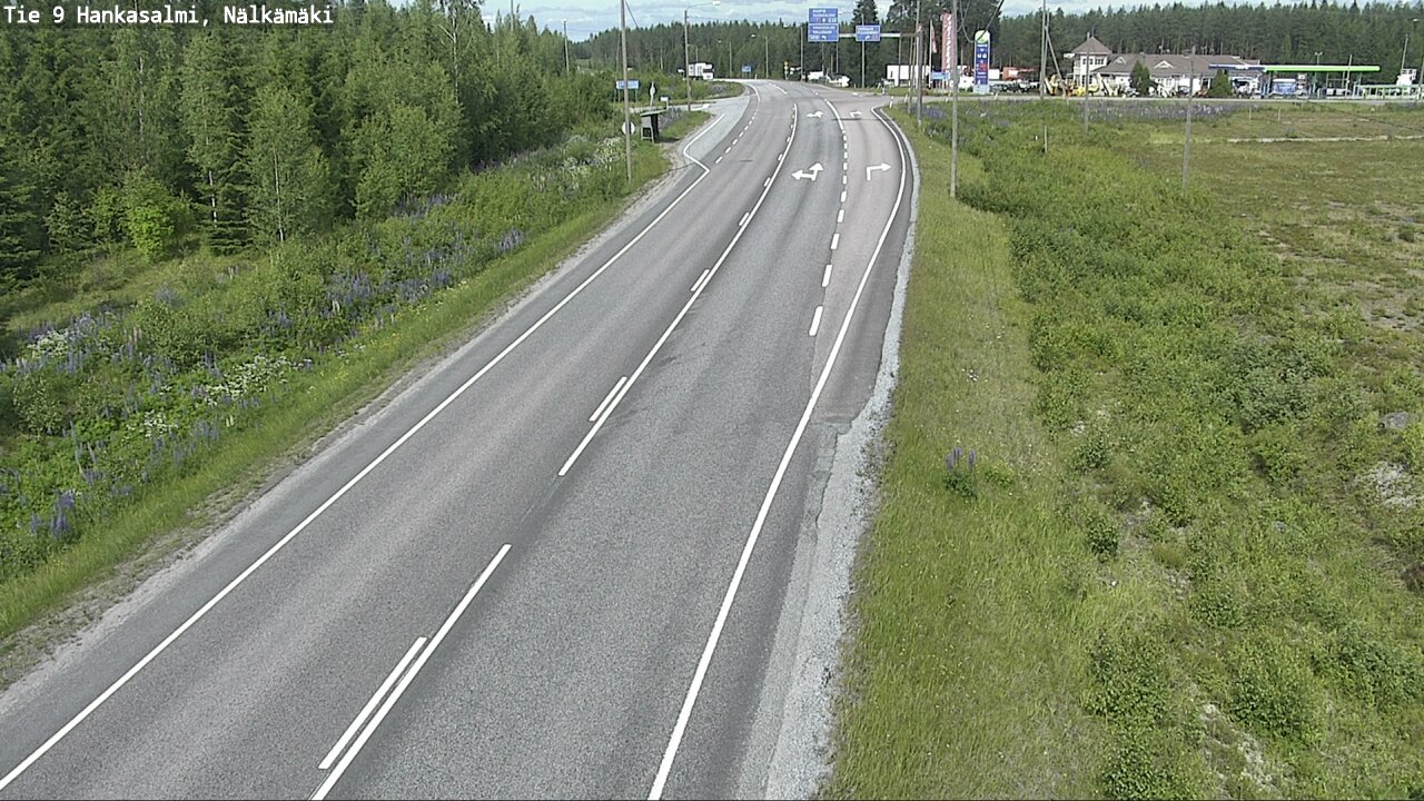 Kelikamerat Kuva Tie 9 Hankasalmi, Nälkämäki, Hankasalmi, Keski-Suomi