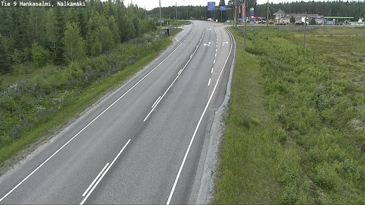 Kelikamerat Kuva Tie 9 Hankasalmi, Nälkämäki, Hankasalmi, Keski-Suomi