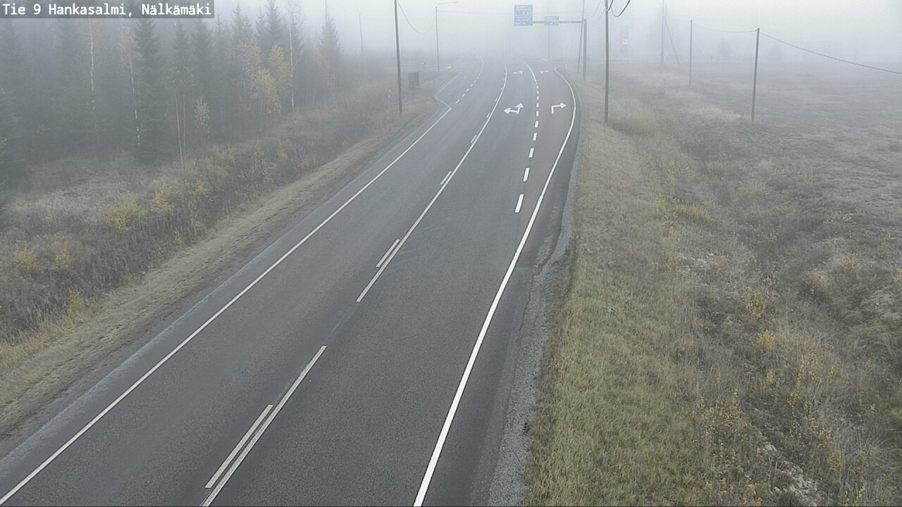 Kelikamerat Kuva Tie 9 Hankasalmi, Nälkämäki, Hankasalmi, Keski-Suomi