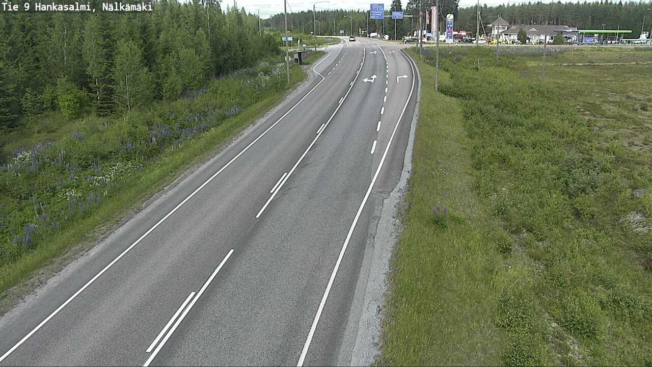 Kelikamerat Kuva Tie 9 Hankasalmi, Nälkämäki, Hankasalmi, Keski-Suomi