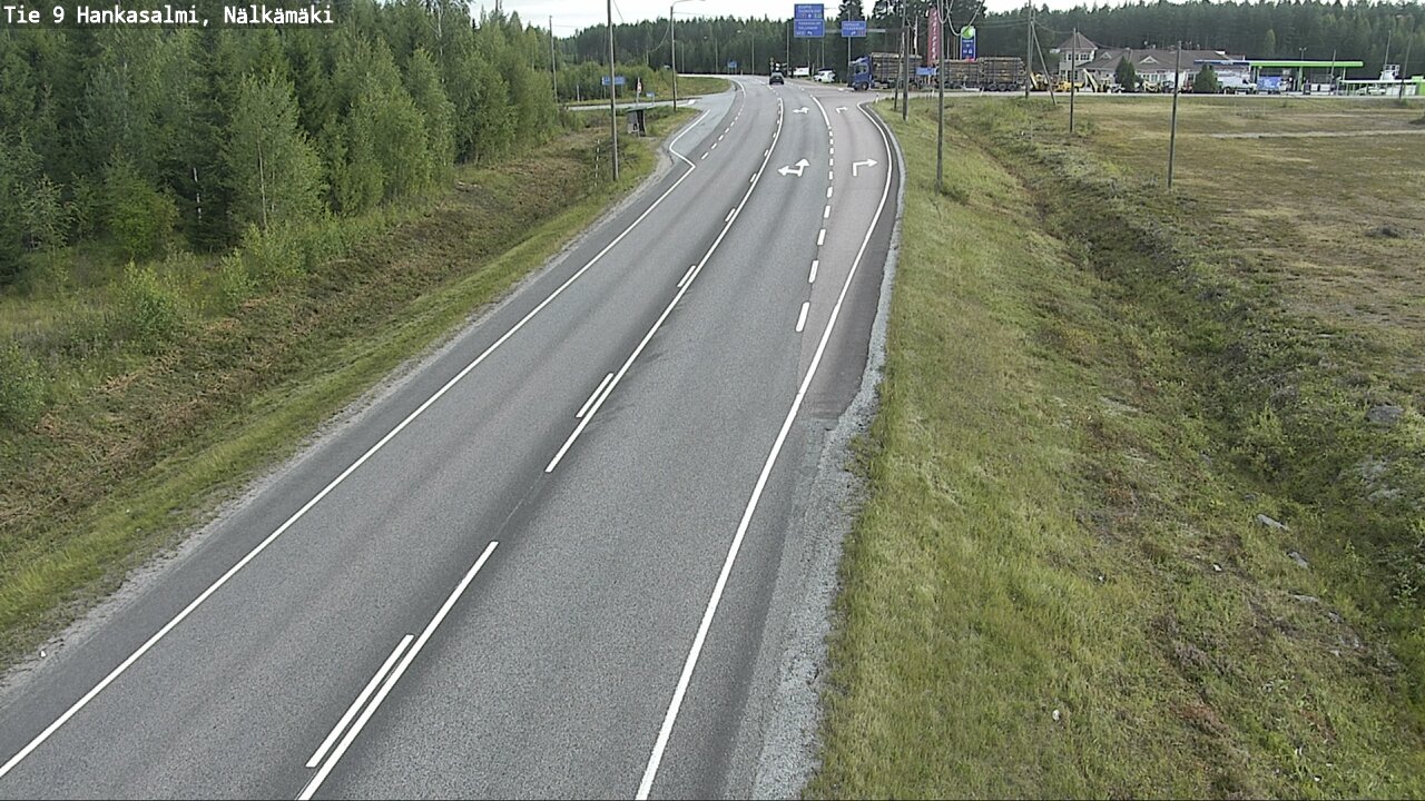 Kelikamerat Kuva Tie 9 Hankasalmi, Nälkämäki, Hankasalmi, Keski-Suomi
