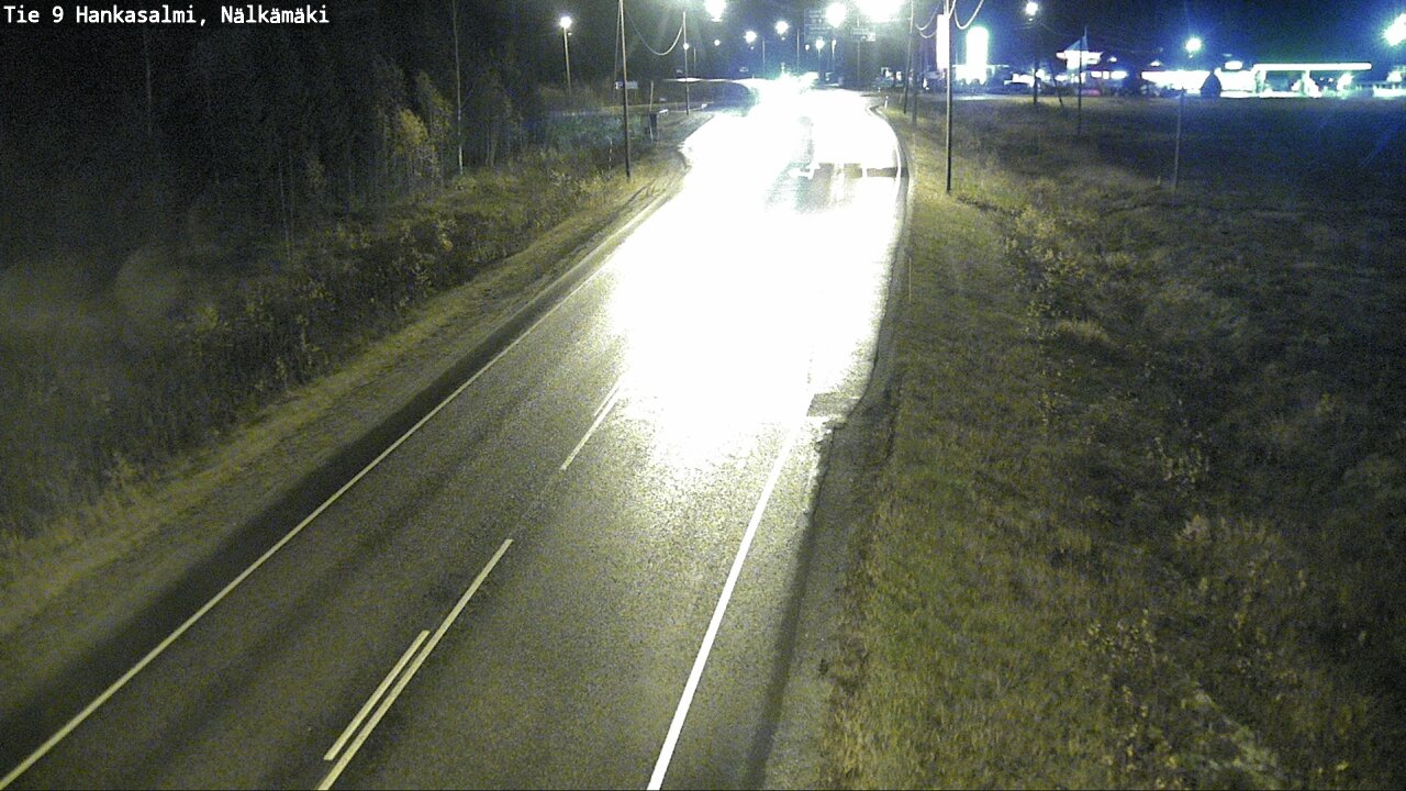 Weather Camera Image Road 9 Hankasalmi, Nälkämäki, Hankasalmi, Keski-Suomi