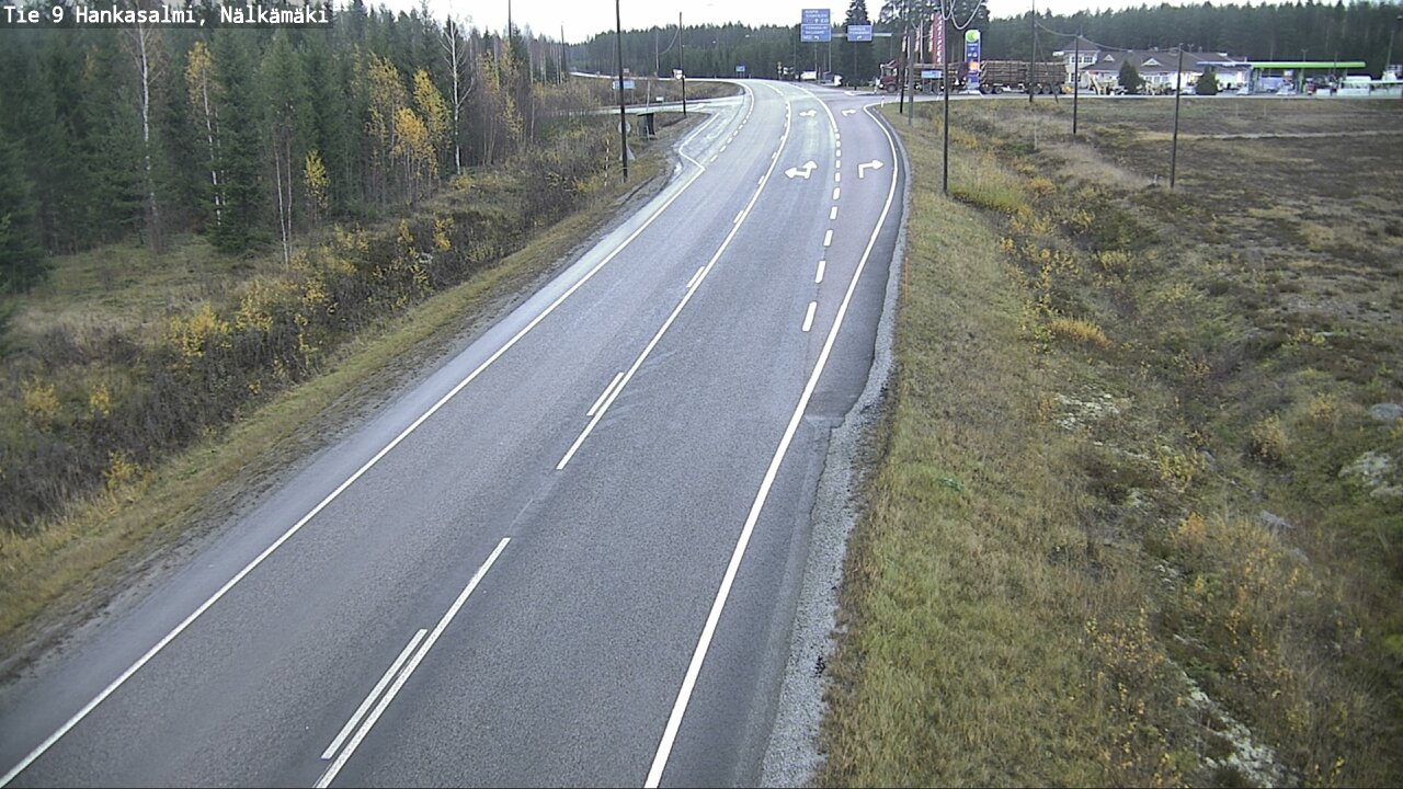 Kelikamerat Kuva Tie 9 Hankasalmi, Nälkämäki, Hankasalmi, Keski-Suomi