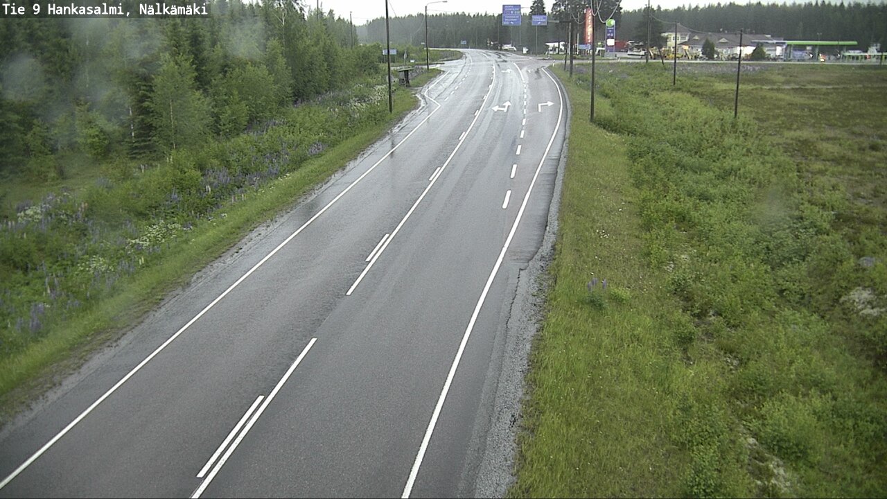 Kelikamerat Kuva Tie 9 Hankasalmi, Nälkämäki, Hankasalmi, Keski-Suomi
