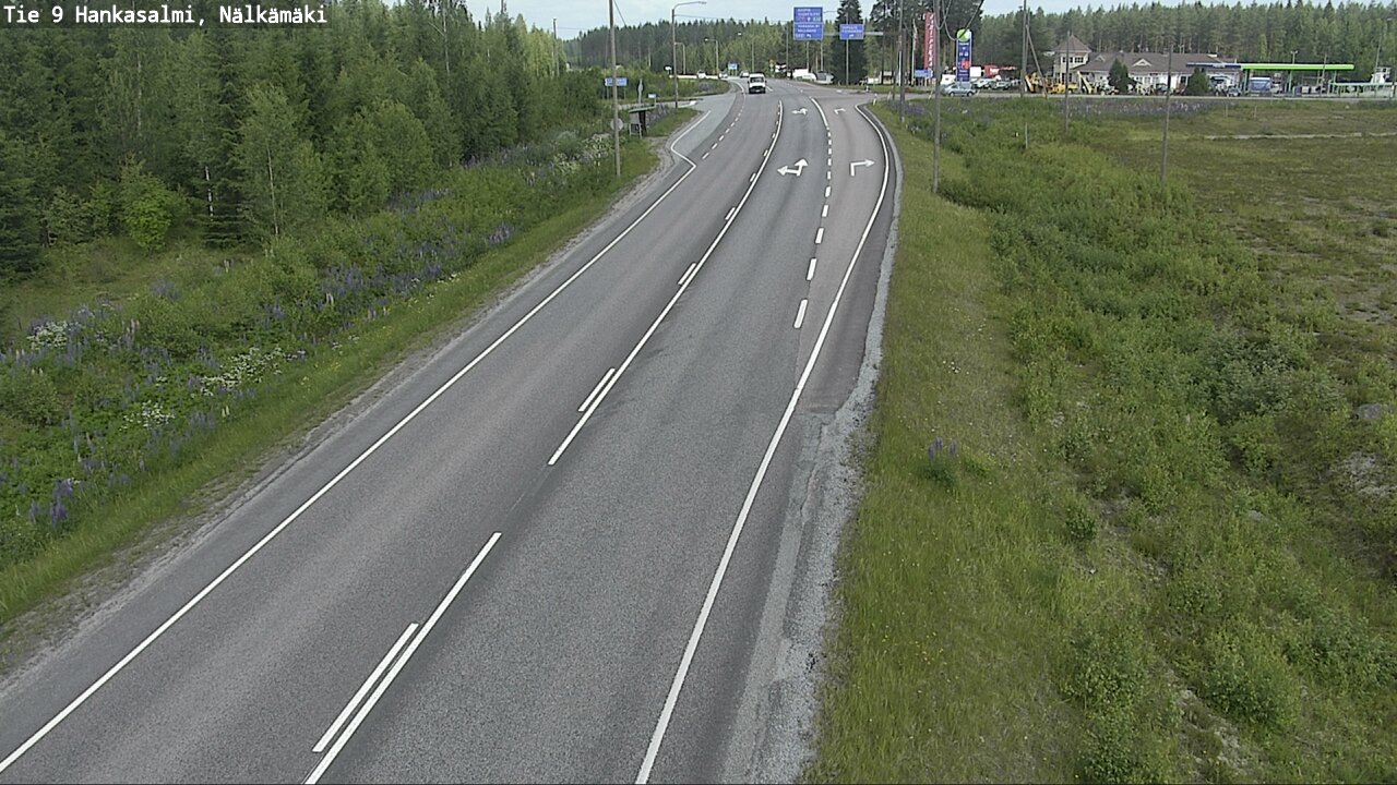 Kelikamerat Kuva Tie 9 Hankasalmi, Nälkämäki, Hankasalmi, Keski-Suomi