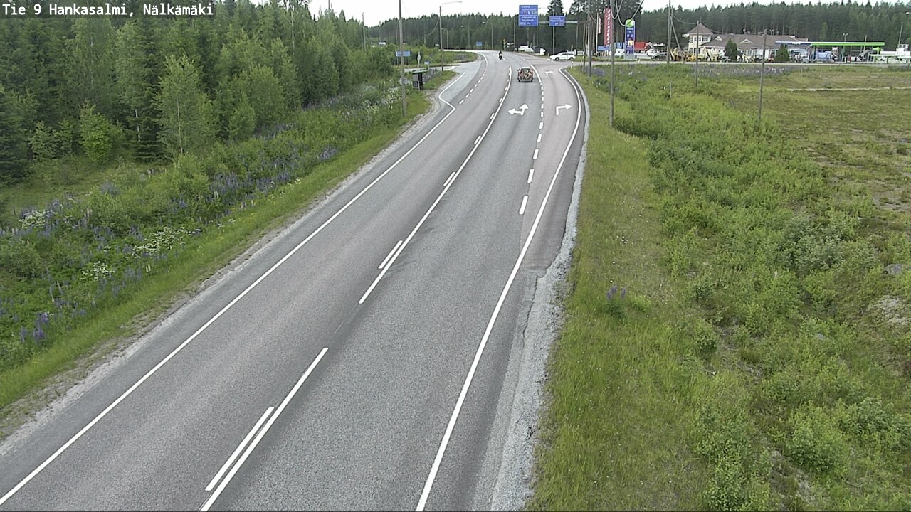 Kelikamerat Kuva Tie 9 Hankasalmi, Nälkämäki, Hankasalmi, Keski-Suomi