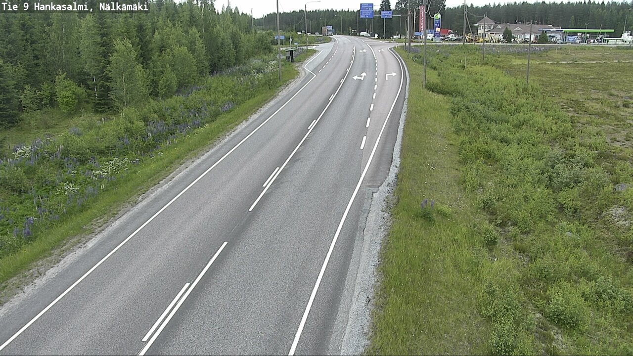 Kelikamerat Kuva Tie 9 Hankasalmi, Nälkämäki, Hankasalmi, Keski-Suomi