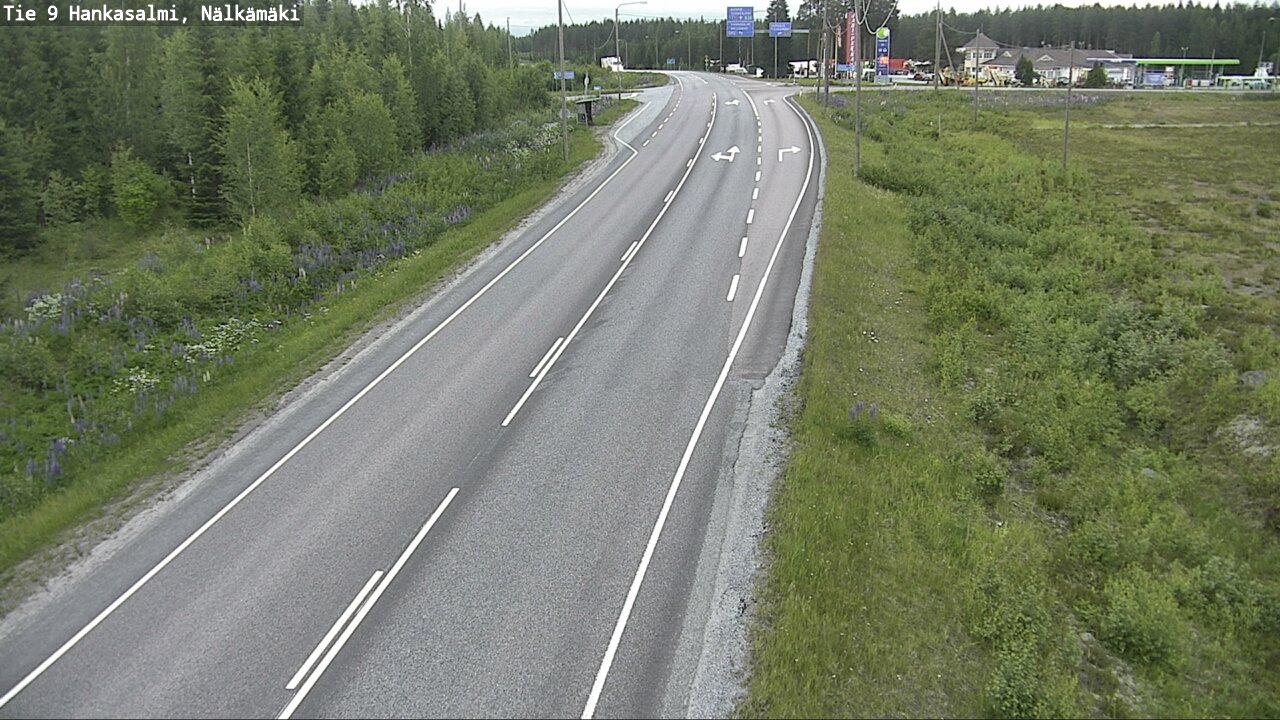 Kelikamerat Kuva Tie 9 Hankasalmi, Nälkämäki, Hankasalmi, Keski-Suomi