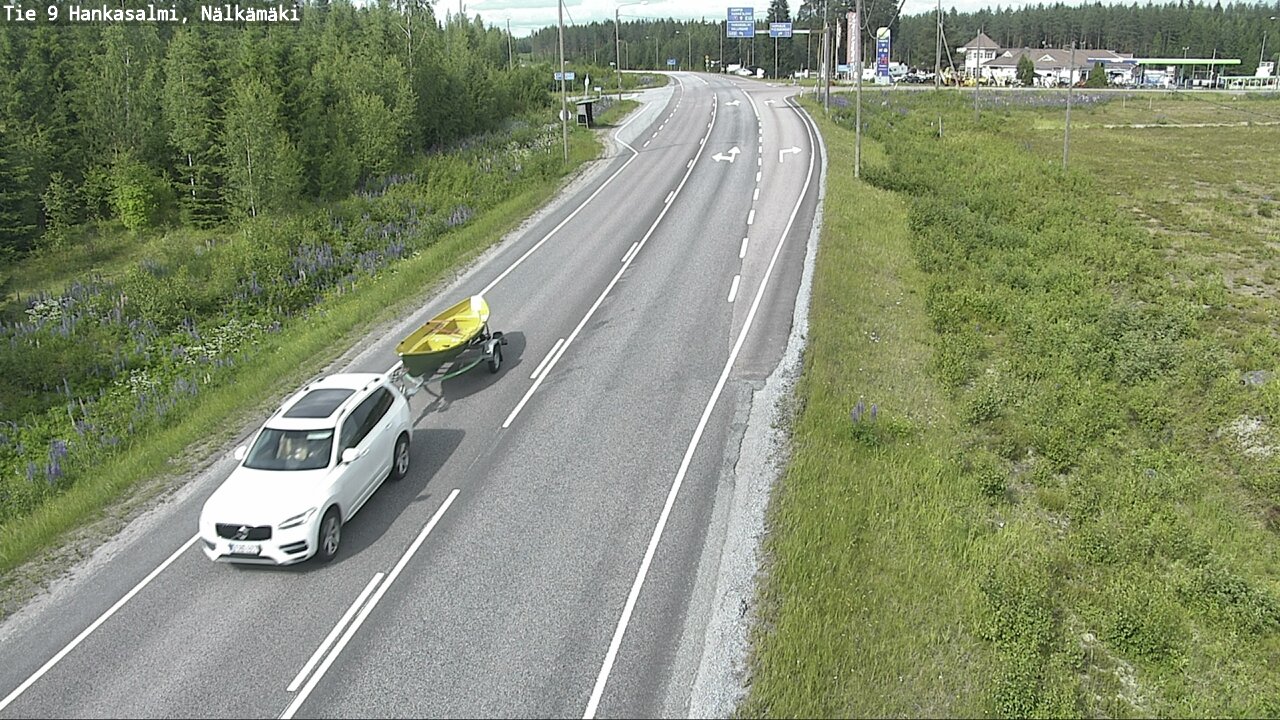 Kelikamerat Kuva Tie 9 Hankasalmi, Nälkämäki, Hankasalmi, Keski-Suomi