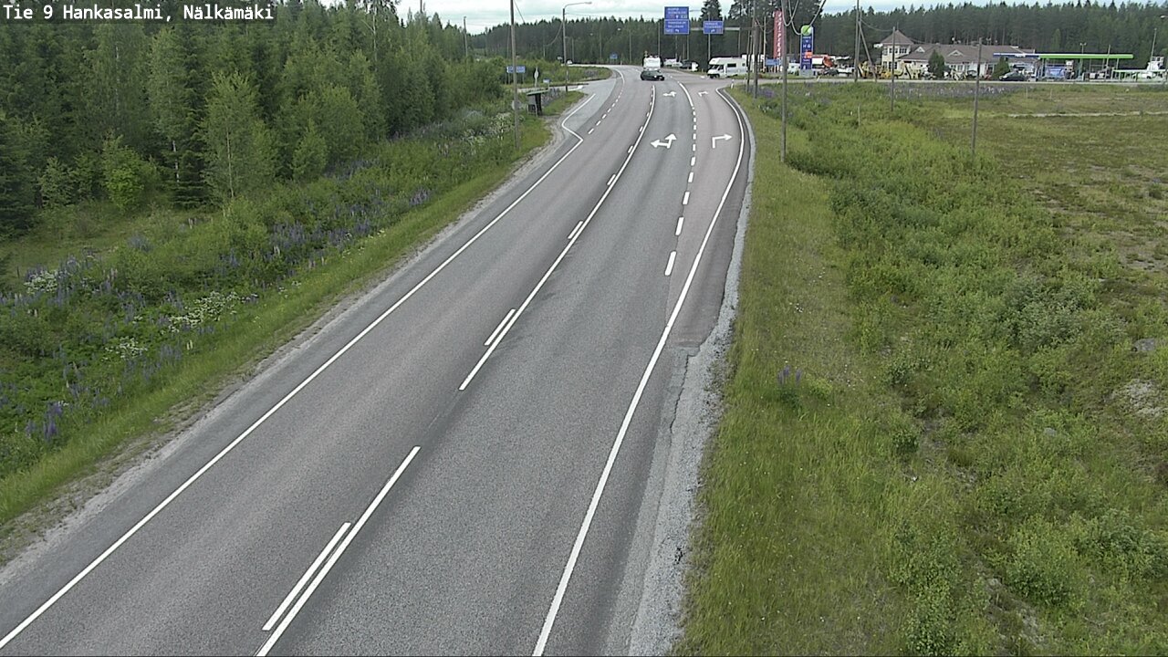 Kelikamerat Kuva Tie 9 Hankasalmi, Nälkämäki, Hankasalmi, Keski-Suomi
