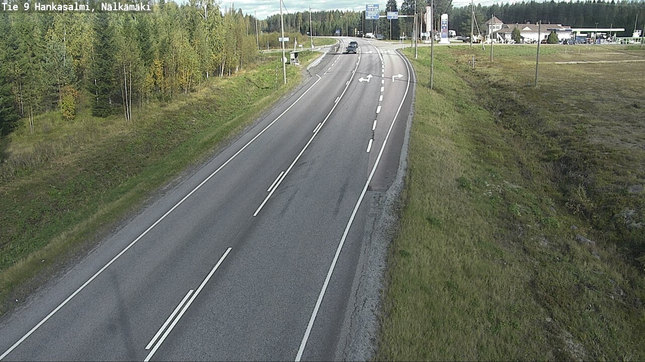 Kelikamerat Kuva Tie 9 Hankasalmi, Nälkämäki, Hankasalmi, Keski-Suomi