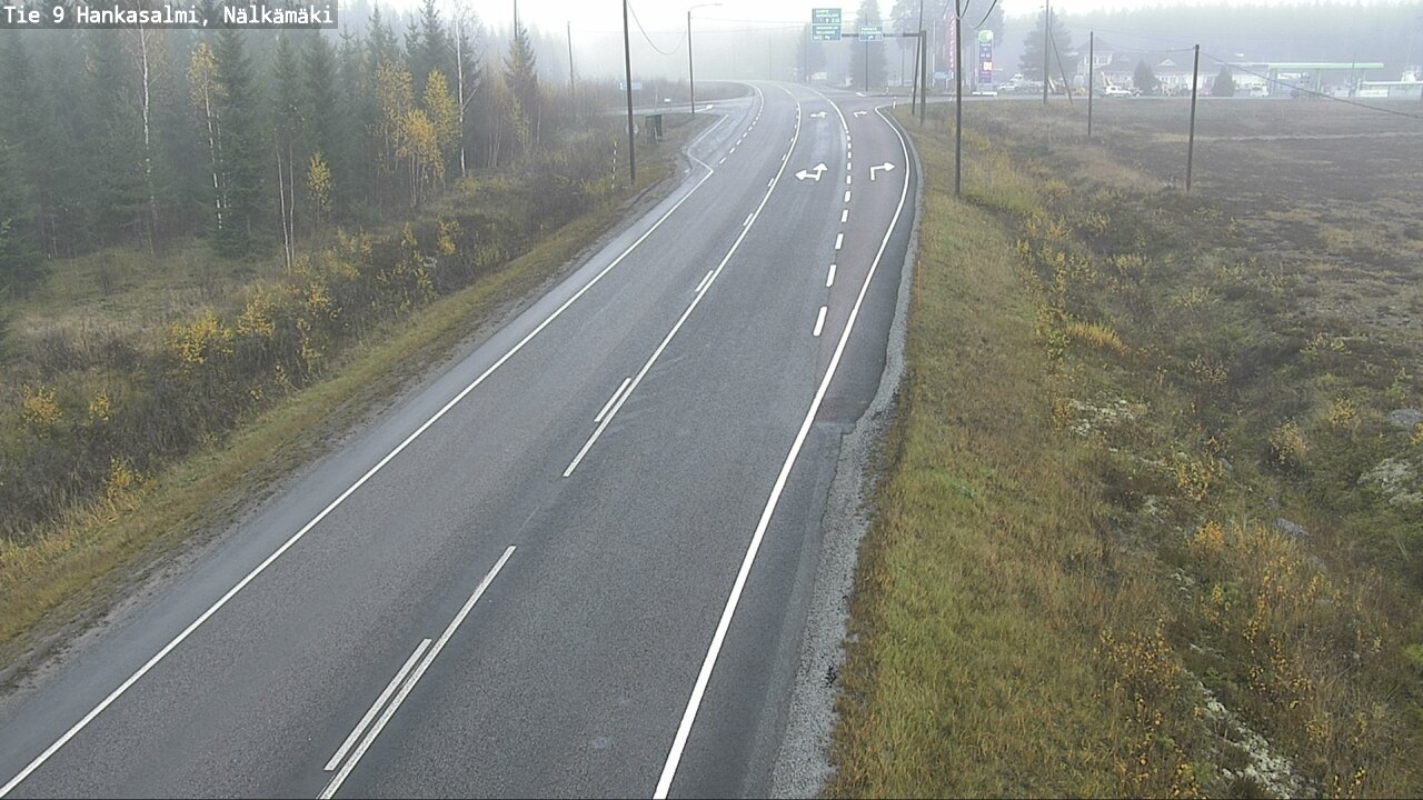 Kelikamerat Kuva Tie 9 Hankasalmi, Nälkämäki, Hankasalmi, Keski-Suomi