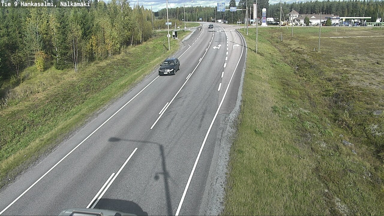 Weather Camera Image Road 9 Hankasalmi, Nälkämäki, Hankasalmi, Keski-Suomi