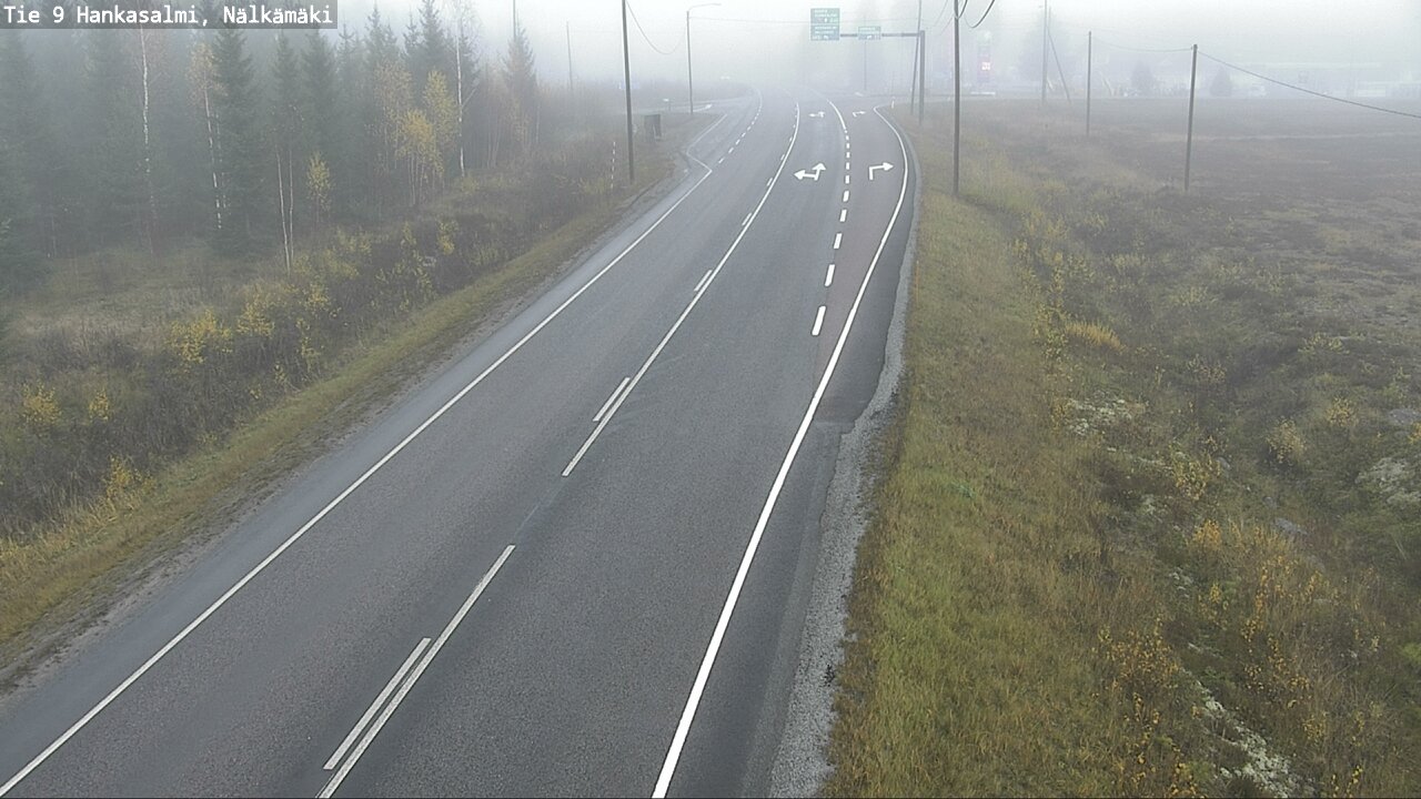 Kelikamerat Kuva Tie 9 Hankasalmi, Nälkämäki, Hankasalmi, Keski-Suomi