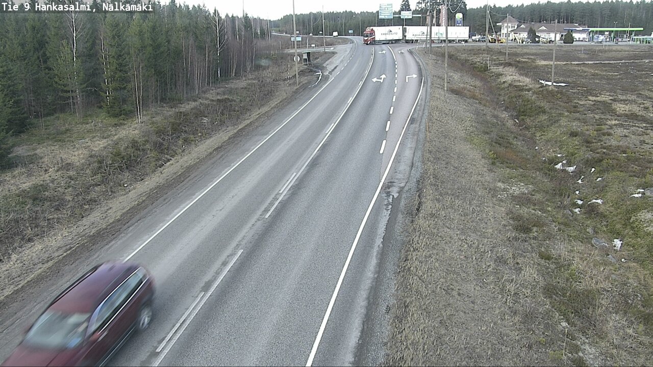 Kelikamerat Kuva Tie 9 Hankasalmi, Nälkämäki, Hankasalmi, Keski-Suomi