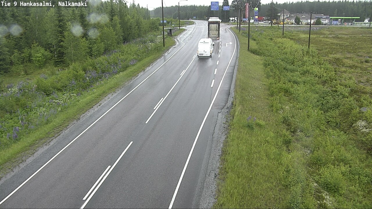 Kelikamerat Kuva Tie 9 Hankasalmi, Nälkämäki, Hankasalmi, Keski-Suomi