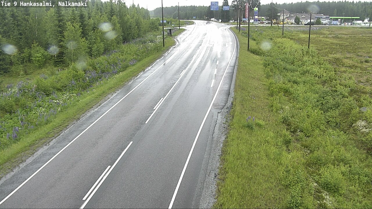 Kelikamerat Kuva Tie 9 Hankasalmi, Nälkämäki, Hankasalmi, Keski-Suomi