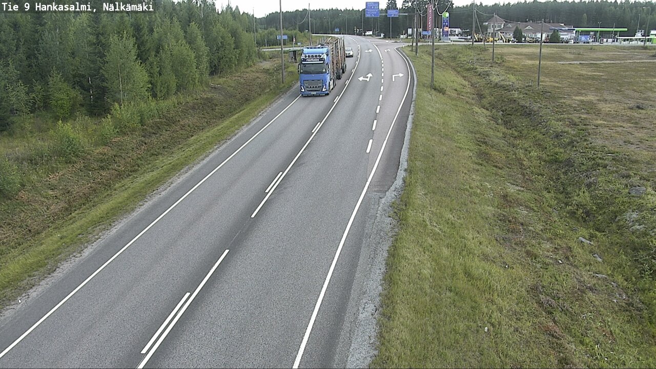 Kelikamerat Kuva Tie 9 Hankasalmi, Nälkämäki, Hankasalmi, Keski-Suomi