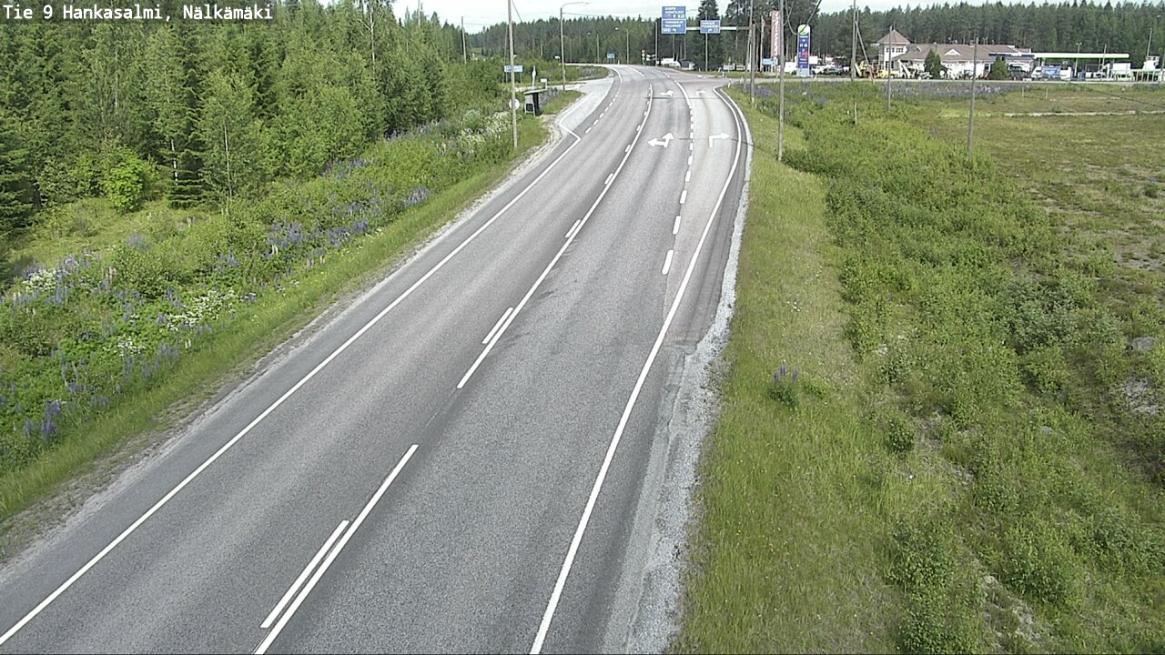 Kelikamerat Kuva Tie 9 Hankasalmi, Nälkämäki, Hankasalmi, Keski-Suomi
