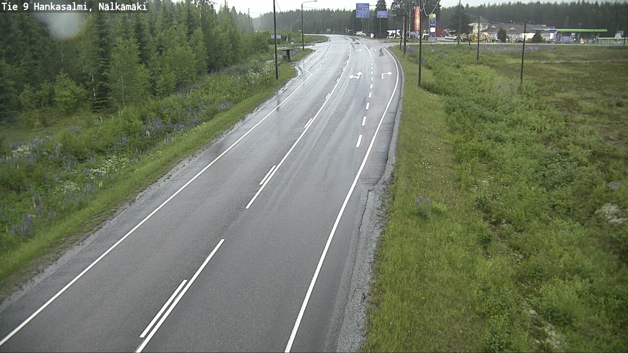 Kelikamerat Kuva Tie 9 Hankasalmi, Nälkämäki, Hankasalmi, Keski-Suomi