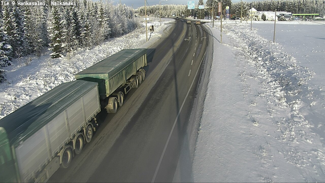 Kelikamerat Kuva Tie 9 Hankasalmi, Nälkämäki, Hankasalmi, Keski-Suomi