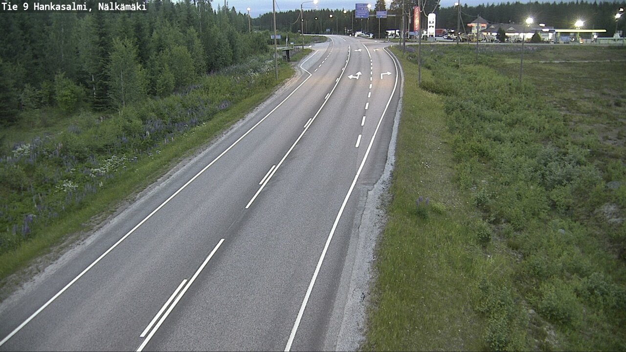 Kelikamerat Kuva Tie 9 Hankasalmi, Nälkämäki, Hankasalmi, Keski-Suomi