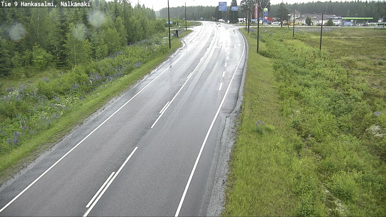 Kelikamerat Kuva Tie 9 Hankasalmi, Nälkämäki, Hankasalmi, Keski-Suomi