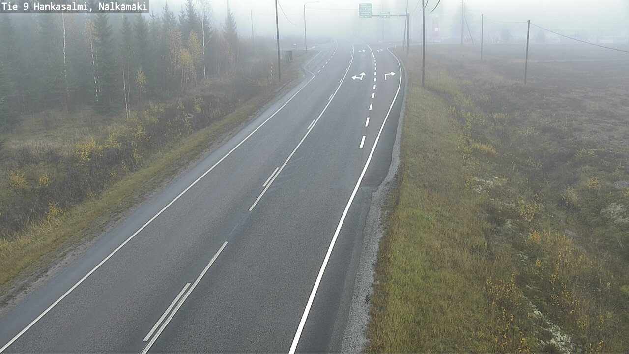 Kelikamerat Kuva Tie 9 Hankasalmi, Nälkämäki, Hankasalmi, Keski-Suomi