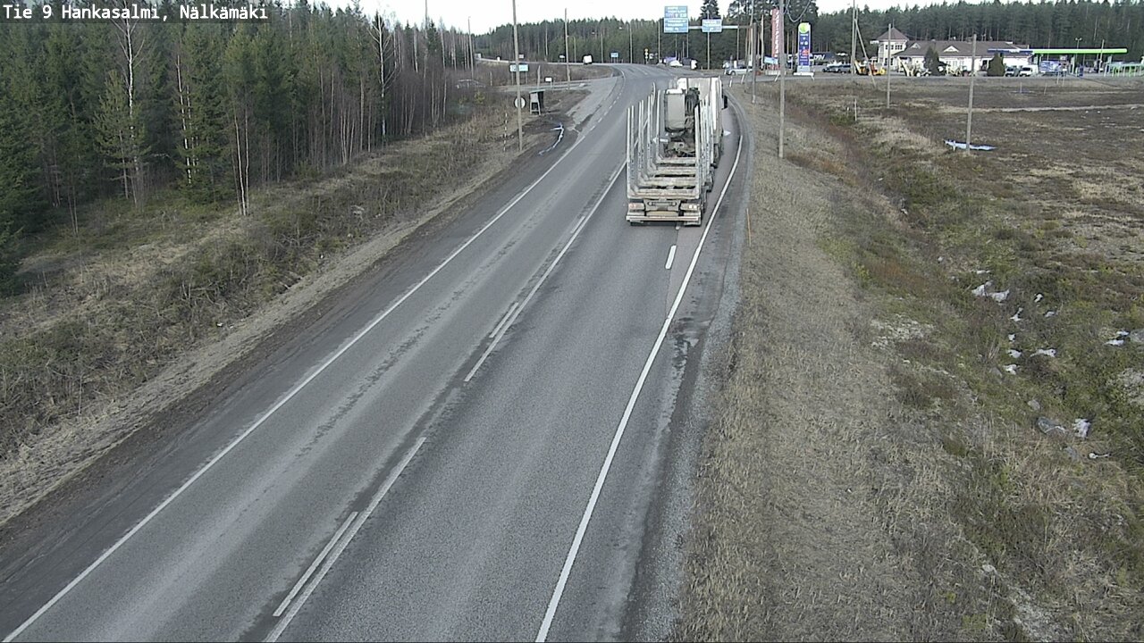 Kelikamerat Kuva Tie 9 Hankasalmi, Nälkämäki, Hankasalmi, Keski-Suomi