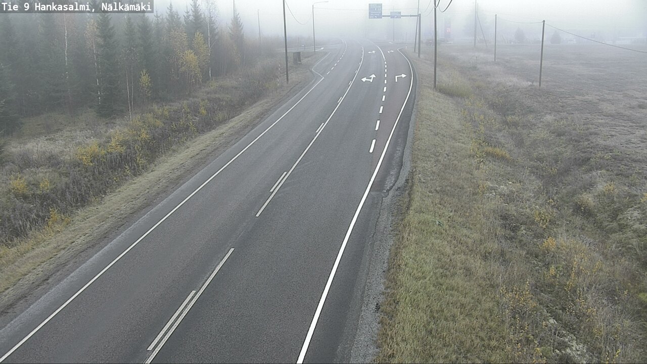 Kelikamerat Kuva Tie 9 Hankasalmi, Nälkämäki, Hankasalmi, Keski-Suomi