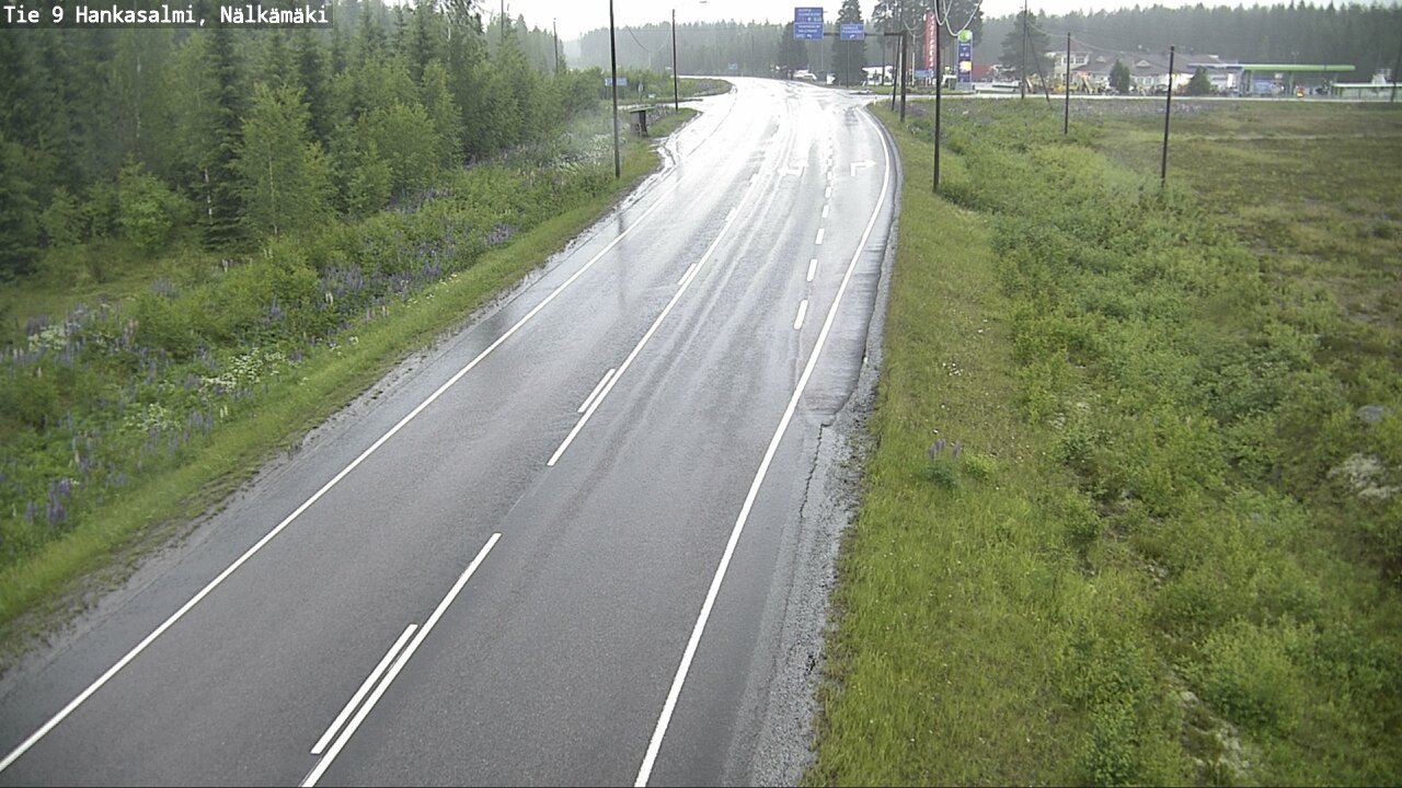 Kelikamerat Kuva Tie 9 Hankasalmi, Nälkämäki, Hankasalmi, Keski-Suomi