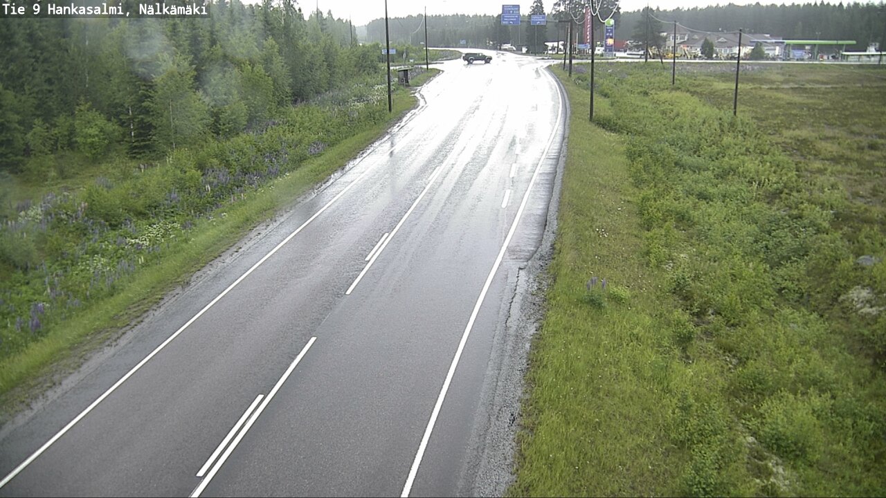Kelikamerat Kuva Tie 9 Hankasalmi, Nälkämäki, Hankasalmi, Keski-Suomi